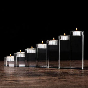 High-quality crystal base, engraved family photo ornament with candle and aroma diffuser
