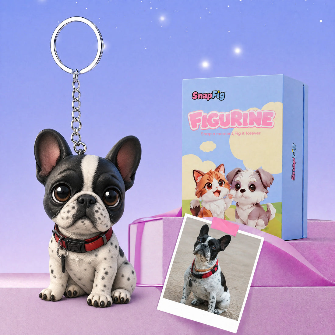 Custom Miniature Figurine Keychain - Carry Your Loved Ones Everywhere