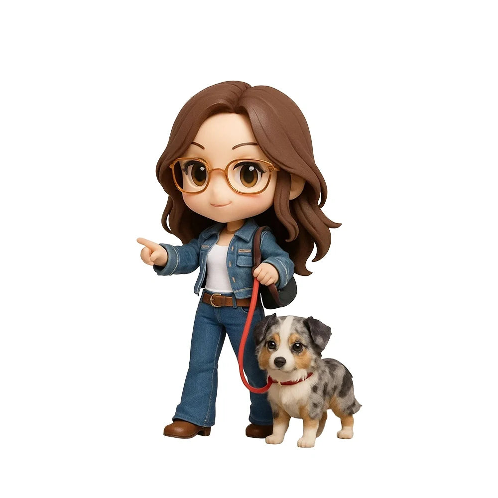 Custom Pet Figurine from Photo - 3D Dog & Cat Keepsake