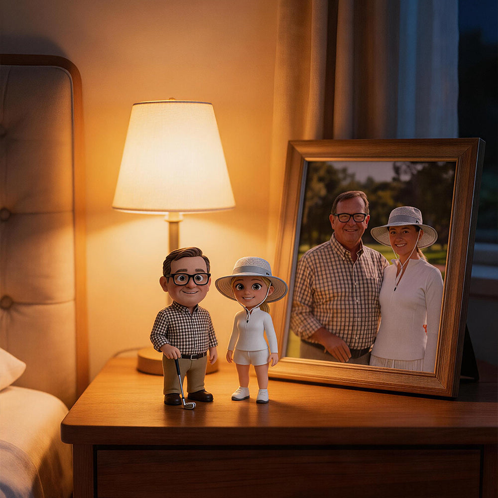 Custom Dad Figurine From Photo - Unique Father's Day Gift