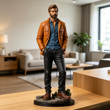 3D human figure statue