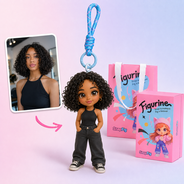 Custom 3D Figure Keychain