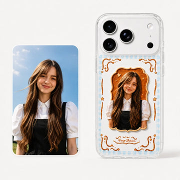 Personalized 3D Embossed Relief iPhone 17 Case - Custom Photo Cover