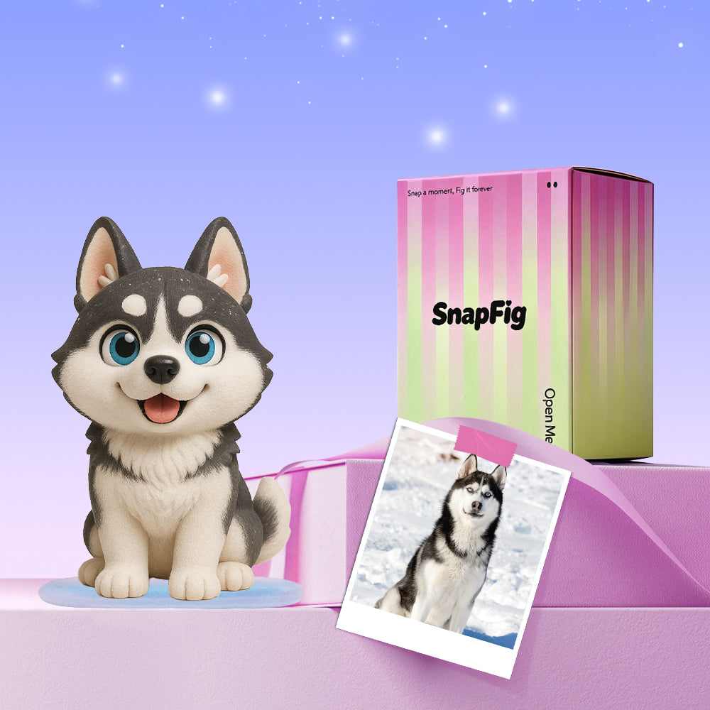 Custom 3D Pet Replica - Anniversary Gift for Dog/Cat Lovers