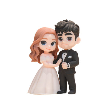 Custom AI 3D Figure Personalized Ultra Detailed Adorable Memorial Present Memorial Gift Idea For Anniversary