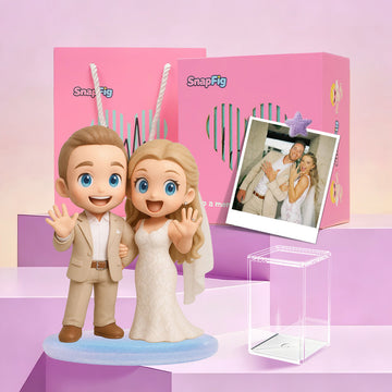 Personalized 3D Mini Figure Custom Cartoon Style Doll from Your Photo Unique Collectible Gift for Her or Him
