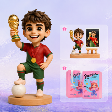 2026 World Cup Custom Football Figurine - Personalized Fan Gift From Photo