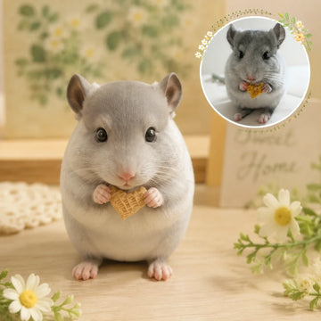 Personalized 3D Animal Sculpture - Memorial Gift for Pet Loss