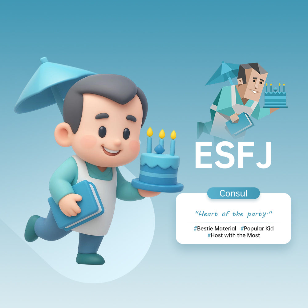 16 Personalities Resin Statues: Premium MBTI Gifts in Luxury Box